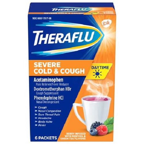 THERAFLU DAYTIME BERRY & GREEN TEA