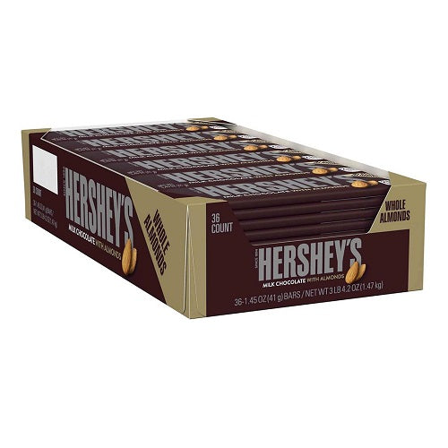 HERSHEY ALMOND CANDY BAR