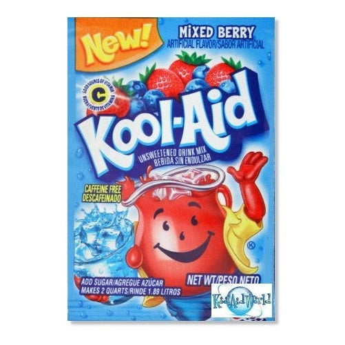 KOOL-AID MIXED BERRY 2QT