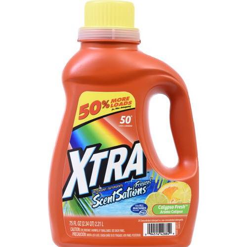 XTRA LIQUID LAUNDRY DETERGENT CALYPSO FRESH