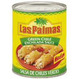 LAS PALMAS ENCHILADA SAUCE (GREEN )CHILE MEDIUM