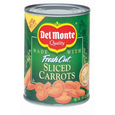 DEL MONTE VEGETABLES SLICED CARROTS