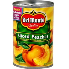 DEL MONTE SLICED PEACHES