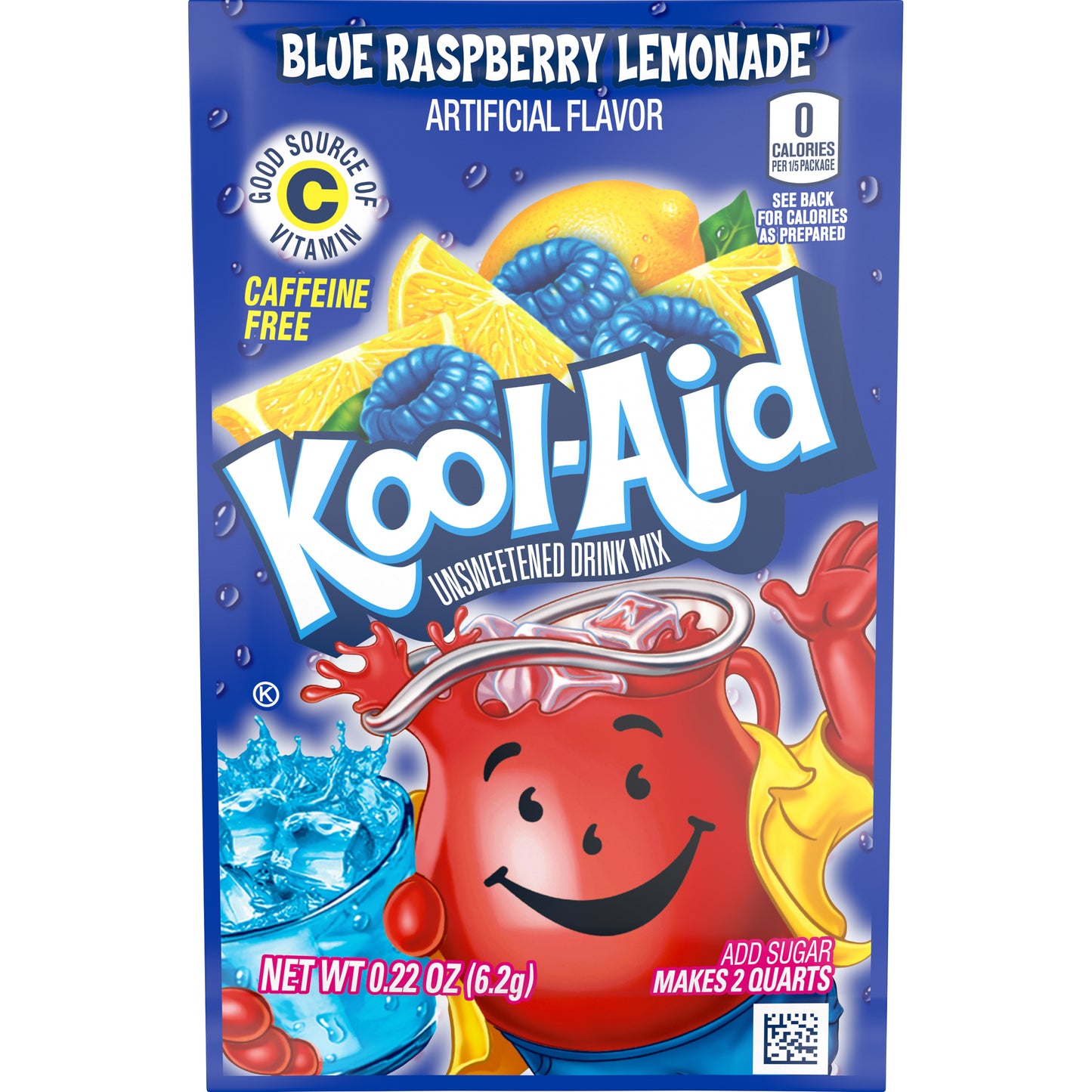 KOOL-AID BLUE RASPBERRY LEMONADE 2QT