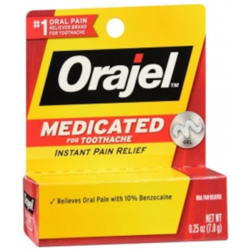 ORAJEL TUBE REGULAR STRENGTH GEL UNIT