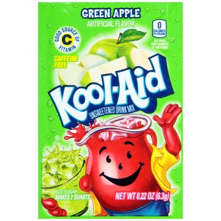 KOOL-AID GREEN APPLE 2QT