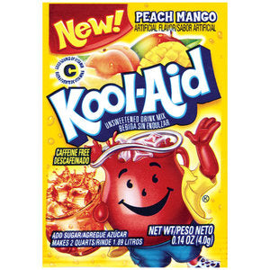 KOOL-AID PEACH MANGO 2QT