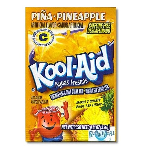 KOOL-AID PINA~PINEAPPLE 2QT