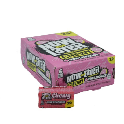 NOW & LATER (CHEWY) PINK LEMONADE