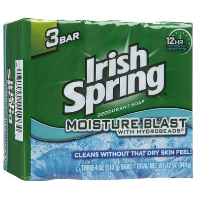 IRISH SPRING MOISTURE BLAST 3PK