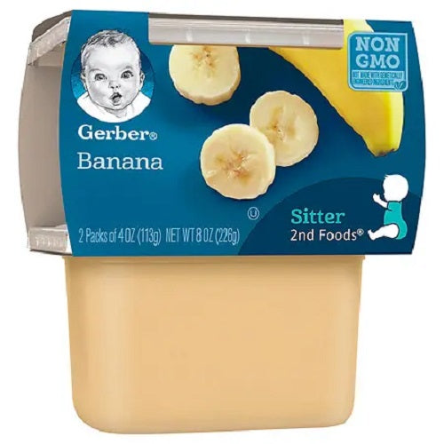 GERBER 2ND FOODS PLASTIC BANANA