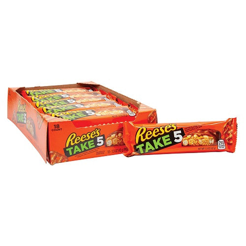 TAKE 5 REESE'S CANDY BAR