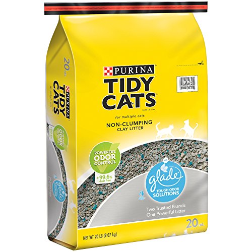 TIDY CAT CAT LITTER TOUGH ODOR SOLUTIONS W/GLADE