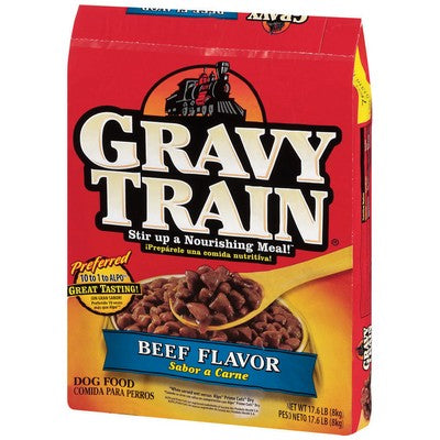 GRAVY TRAIN BEEF DOG FOOD (BAG)