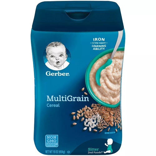 GERBER BABY CEREAL MULTIGRAIN