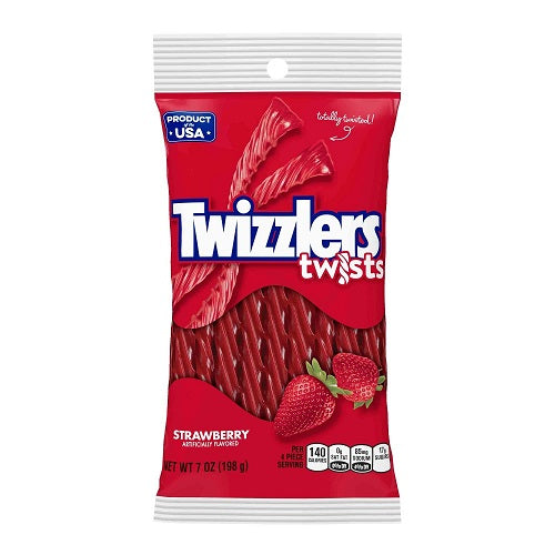 PEG BAG TWIZZLERS STRAWBERRY