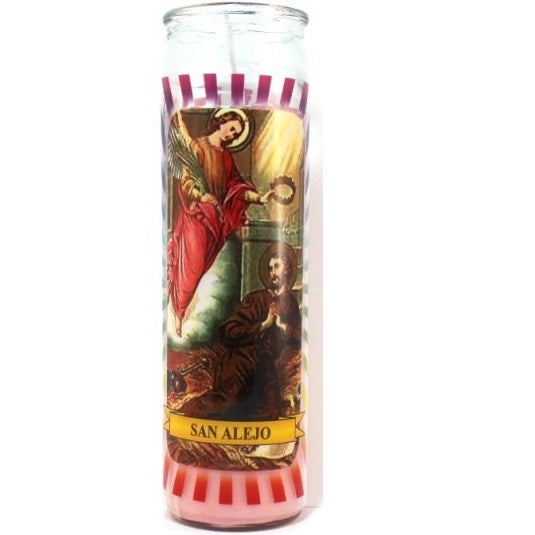 RELIGIOUS CANDLE SAN ALEJO