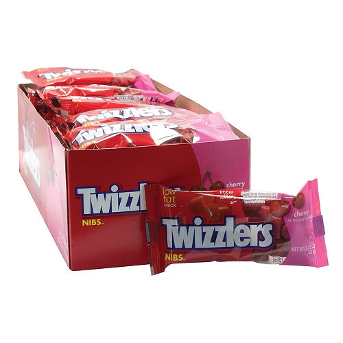 TWIZZLERS CHERRY NIBS CANDY