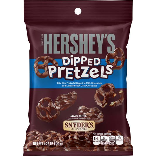 PEG BAG HERSHEY'S DIPPED PRETZELS