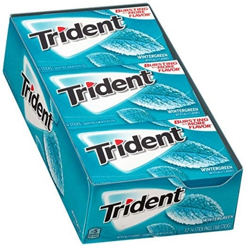 TRIDENT GUM WINTERGREEN