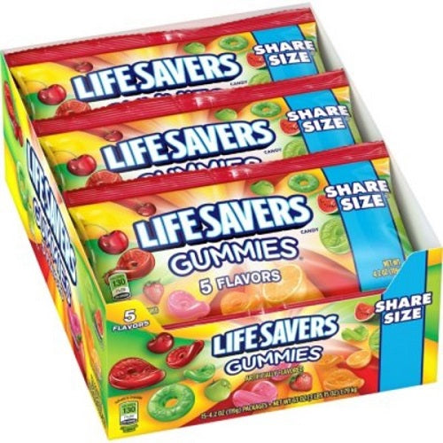 LIFESAVERS GUMMIES SHARE SIZE