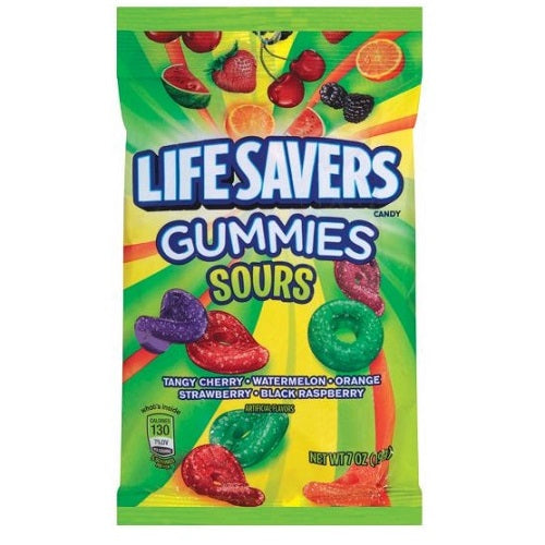 PEG BAG LIFESAVERS GUMMIES SOURS