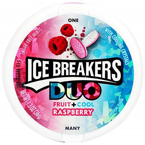 ICE BREAKER TIN DUO RASPBERRY