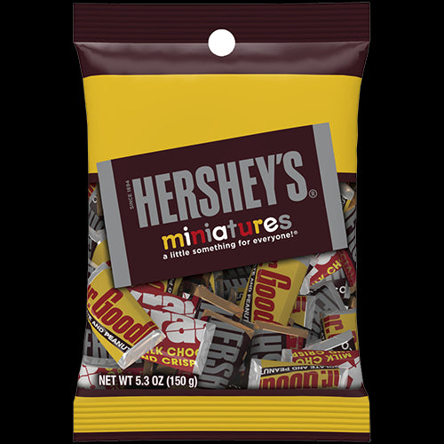 PEG BAG HERSHEY'S MINIATURES