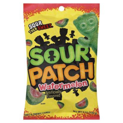 PEG BAG SOUR PATCH WATERMELON