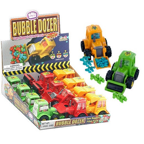 TOYS BUBBLE DOZER CANDY