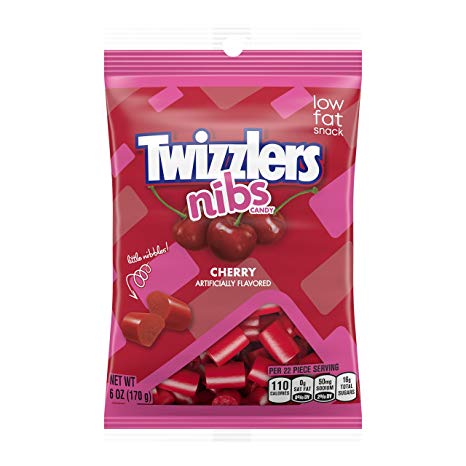 PEG BAG TWIZZLERS NIBS CHERRY