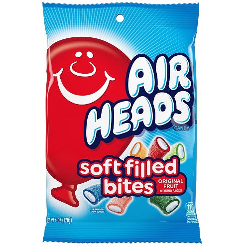 PEG BAG AIR HEADS SOFT FILLED BITES