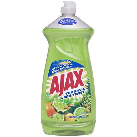 AJAX DISH SOAP TROPICAL LIME TWIST