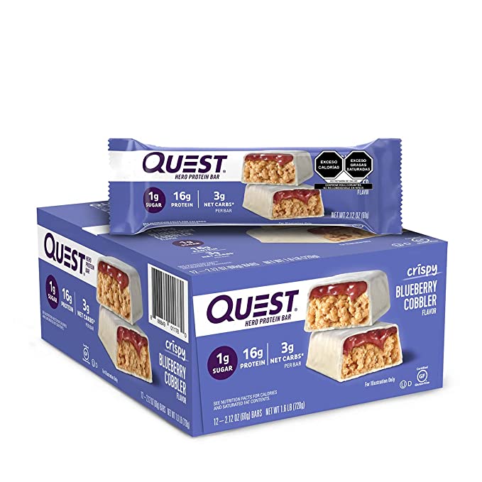 Bar: Quest Hero: Blueberry Cobbler (12pk)