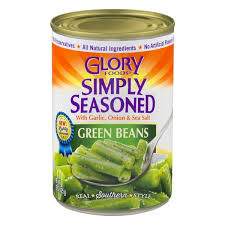 GLORY SIMPLY SEASONED GREEN BEANS