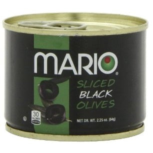 MARIO RIPE SLICED OLIVES