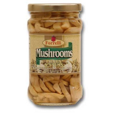 FORRELLI MUSHROOMS PIECES & STEMS JAR