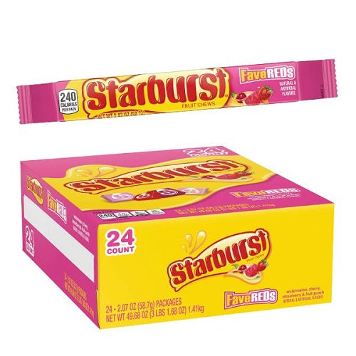 STARBURST FAVEREDS CANDY