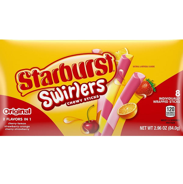 KING SIZE STARBURST SWIRLERS CHEWY STICKS