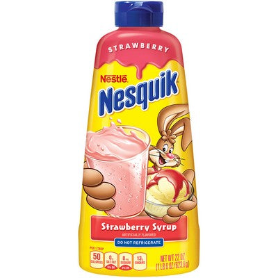 NESQUIK SYRUP STRAWBERRY