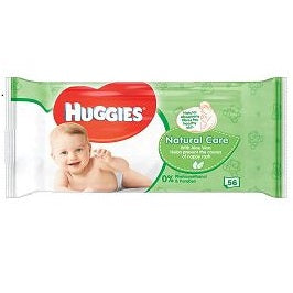 HUGGIES BABY WIPES NATURAL 2430100