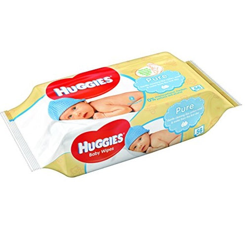 HUGGIES BABY WIPES PURE 2434100