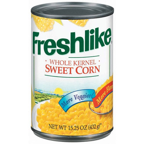 FRESHLIKE VEGETABLES WHOLE KERNEL CORN