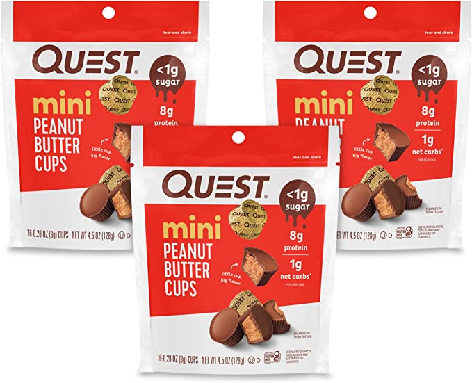 Bar: Quest Mini Cups: Peanut Butter Cups (6/4.5oz)