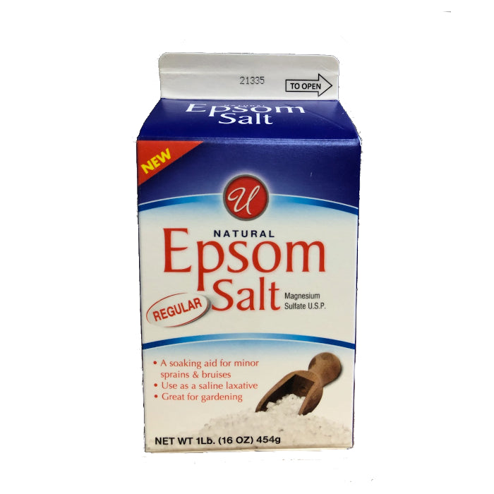 U EPSOM SALT REGULAR CARTON