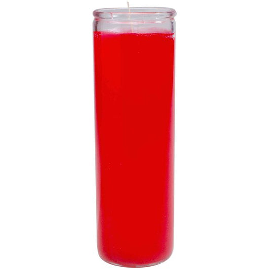 RELIGIOUS CANDLE SOLID RED