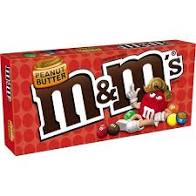 THEATER BOX M&M'SPEANUT BUTTER