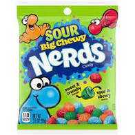 PEG BAG NERDS BIG CHEWY CANDY