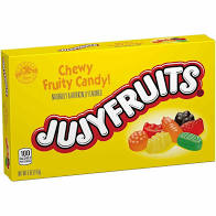 THEATER BOX JUJYFRUITS CHEWY FRUITY CANDY