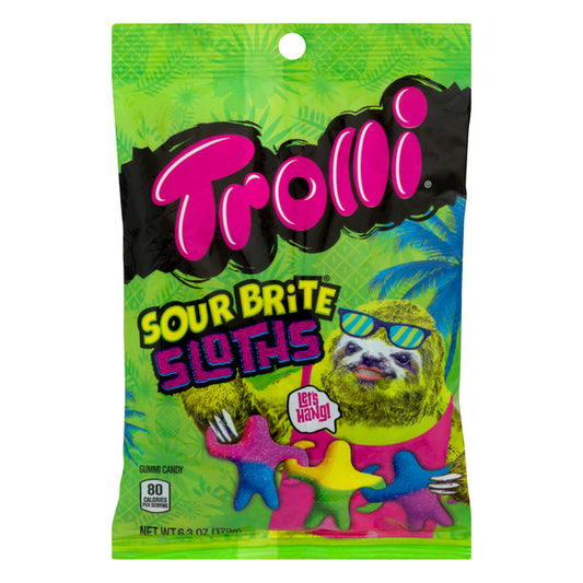 PEG BAG TROLLI SOUR BRITE SLOTHS